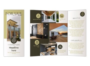 Picture of Real Estate 13 - 8.5" x 11"Tri-Fold