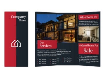 Picture of Real Estate 14 - 8.5" x 11"Tri-Fold
