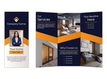 Picture of Real Estate 15 - 8.5" x 11"Tri-Fold