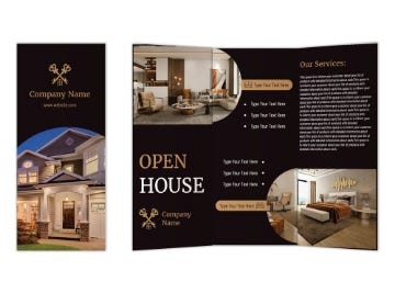 Picture of Real Estate 6 - 8.5" x 11"Tri-Fold