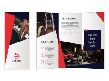 Picture of Sports & Fitness 12 - 8.5" x 11"Tri-Fold