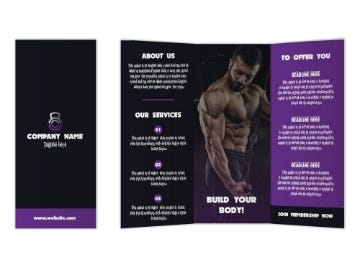 Picture of Sports & Fitness 4 - 8.5" x 11"Tri-Fold