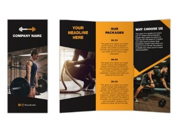 Picture of Sports & Fitness 5 - 8.5" x 11"Tri-Fold