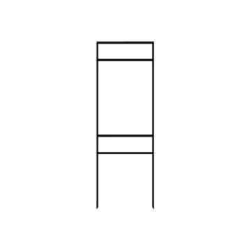 Picture of 24"h x 18"w Metal Frame - 2 riders (Black)