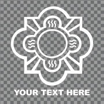 Picture of Tribal Window Clings 12736763