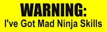 Picture of Ninja Stickers 13914455