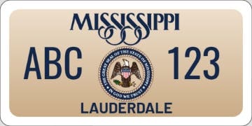 Picture of State Plates - Mississippi