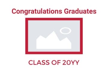Picture of 12" x 18" Graduation 7