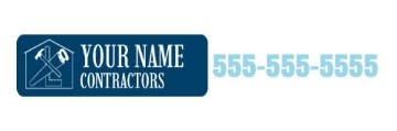 Picture of 6" x 18" Contractor Services 946862