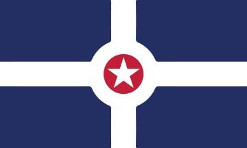 Picture of Indianapolis, IN Flag