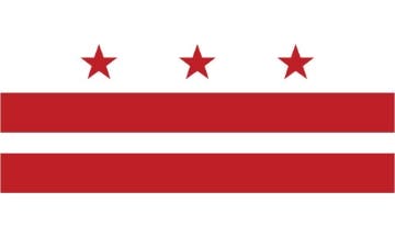 Picture of Washington, DC Flag