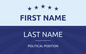 Picture of Political Flags 6- 5x8