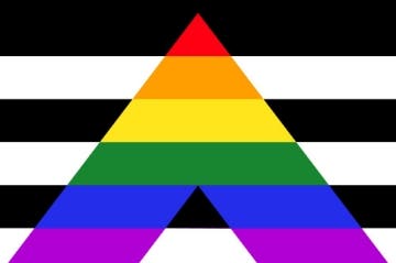 Picture of Straight Ally Pride Flag- 4x6