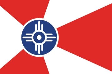 Picture of Wichita, KS Flag- 4x6