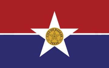 Picture of Dallas, TX Flag- 5x8