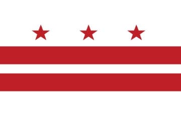 Picture of Washington, DC Flag- 5x8