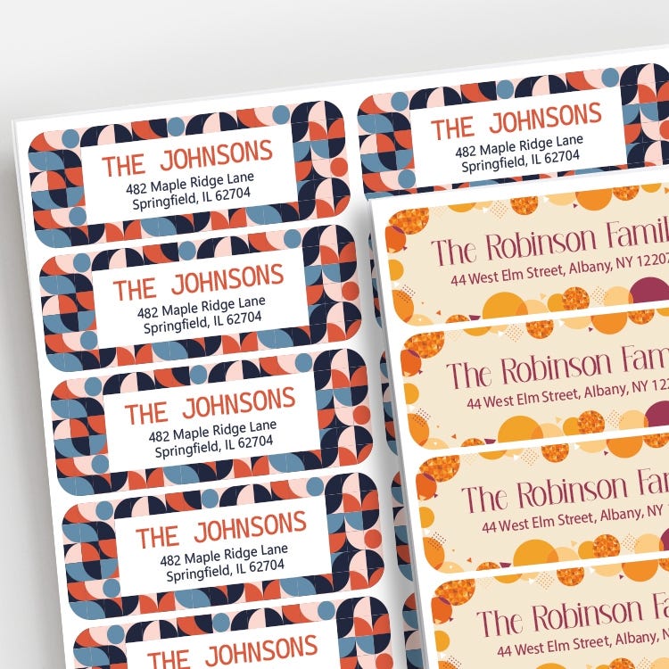 Custom Address Labels