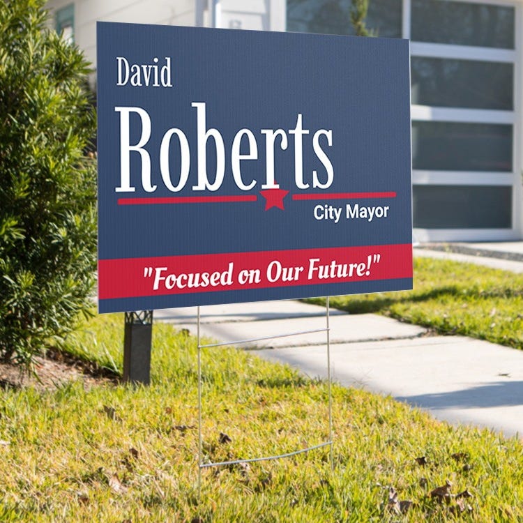 Create Political Sign Custom Political Signs |BuildASign